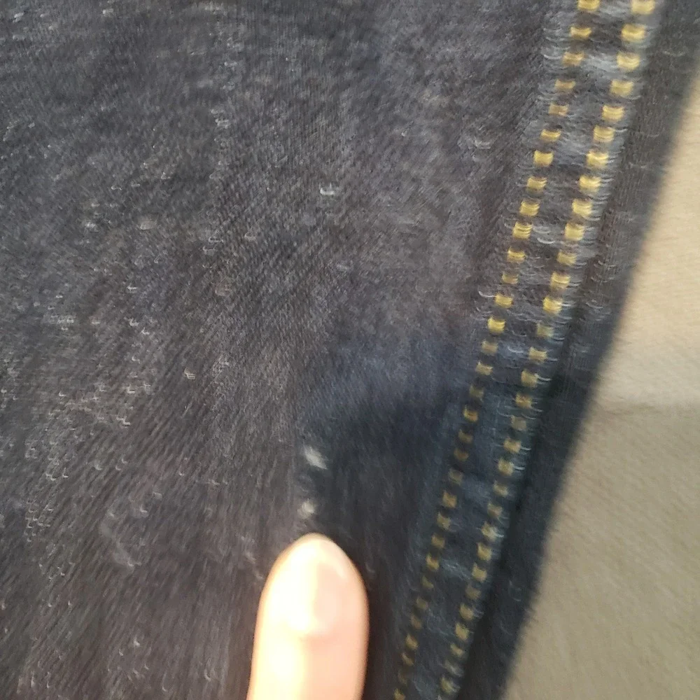 Five Four Jeans Mens 34 Blue Dark Wash Straight Leg Stretch Denim Pants‎